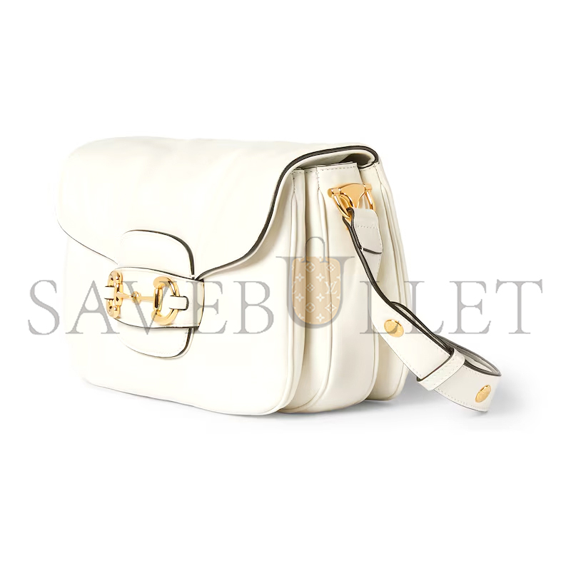 GUCCI HORSEBIT 1955 AURA SMALL SHOULDER BAG 847063 (26*17.5*10cm) GUCCI HORSEBIT 1955 AURA SMALL SHOULDER BAG 847063 (26*17.5*10cm)